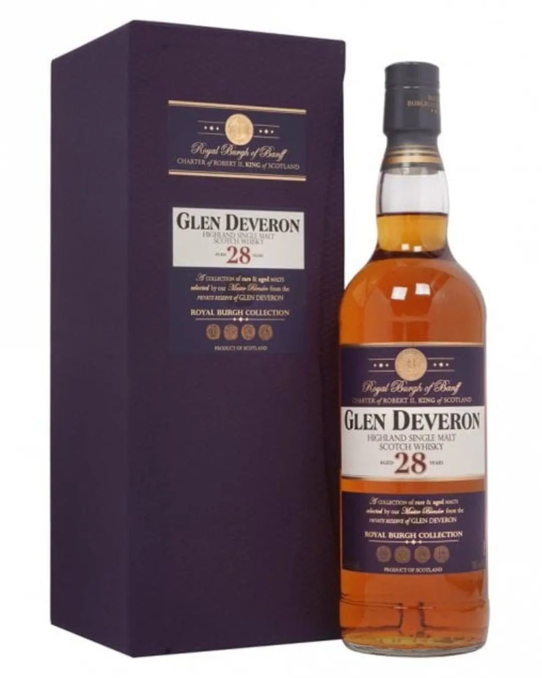 Glen Deveron 28 Year Old Royal Burgh Collection whisky, 70 cl Whisky