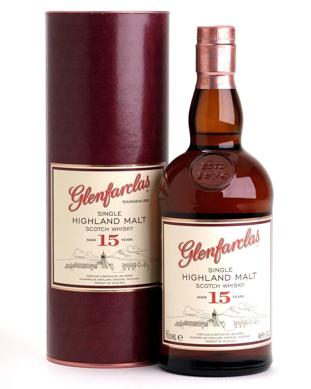 Glenfarclas 15 Year Old Single Malt Whisky, 70 cl Whisky 5018066154617