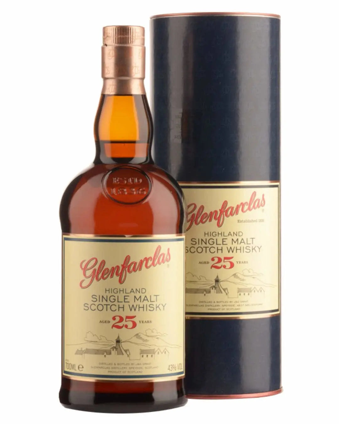 Glenfarclas 25 Year Old Single Malt Whisky, 70 cl Whisky 5018066254317