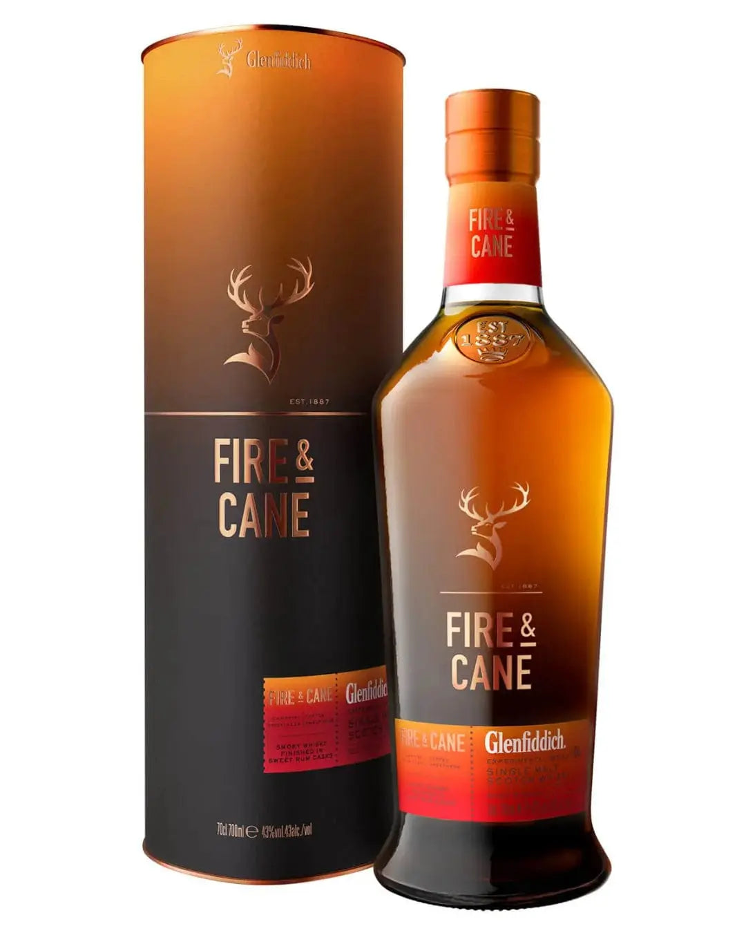 Glenfiddich Fire and Cane Experimental Series Single Malt Whisky, 70 cl Whisky