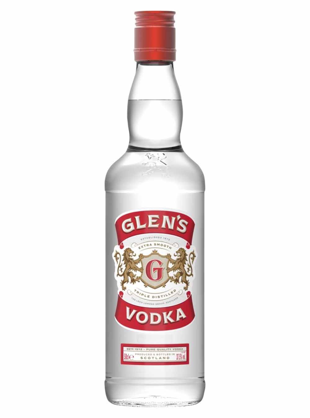Glens Vodka, 50 cl vodka