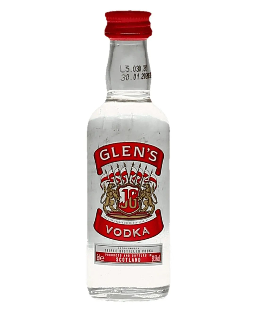 Glens Vodka Miniature, 5 cl Spirit Miniatures