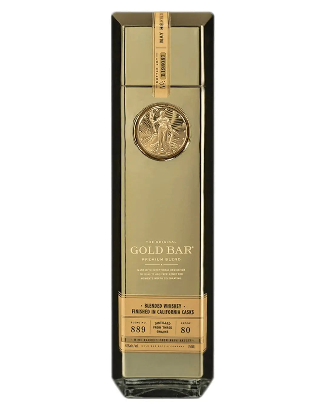 Gold Bar American Whiskey, 75 cl Whisky 816136020429
