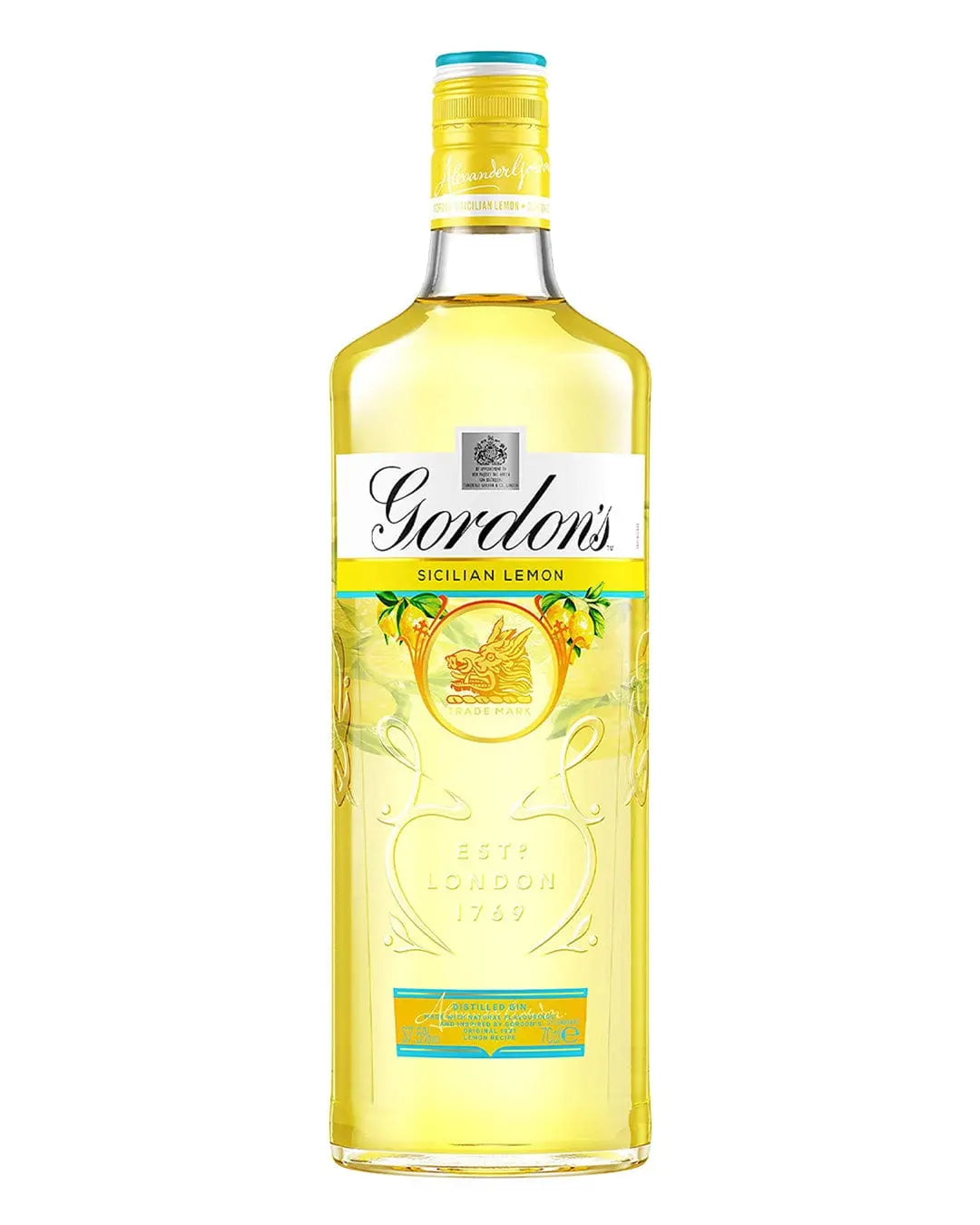 Gordon's Sicilian Lemon Gin, 70 cl Gin 5000289932240