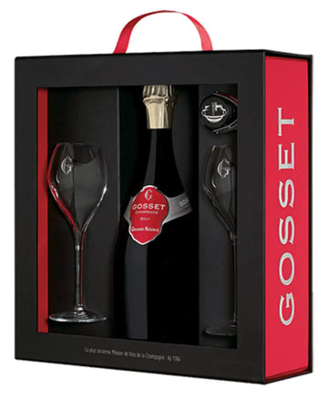 Gosset Grand Reserve Champagne Gift Set, 75 cl Champagne & Sparkling
