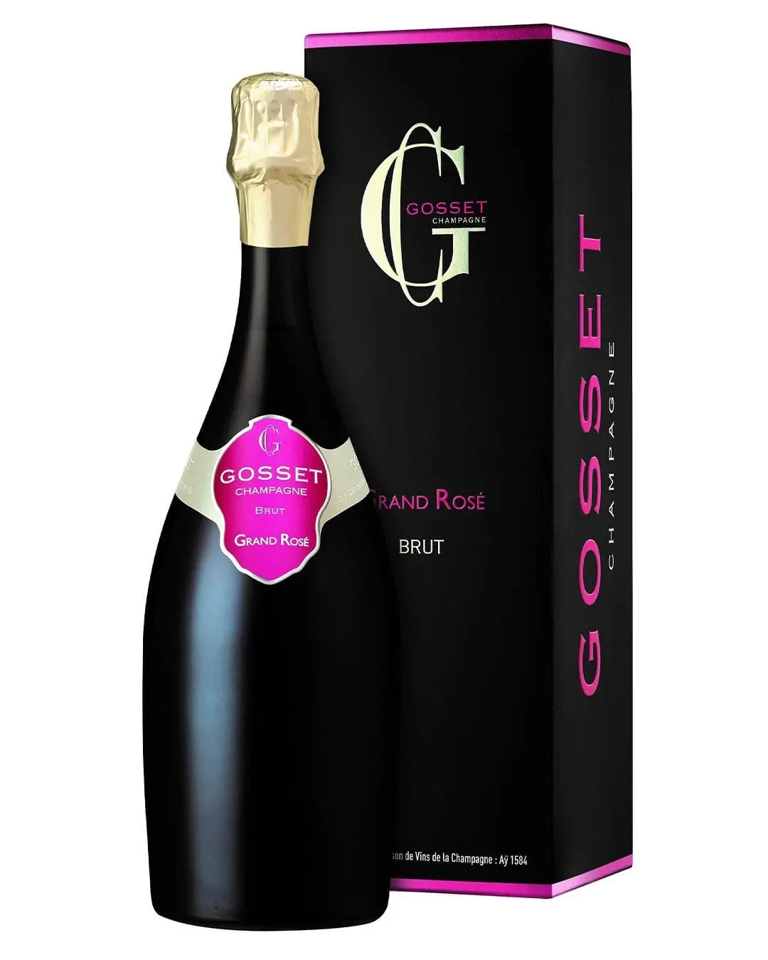 Gosset Grand Reserve Rose in Gift Box, 75 cl Champagne & Sparkling