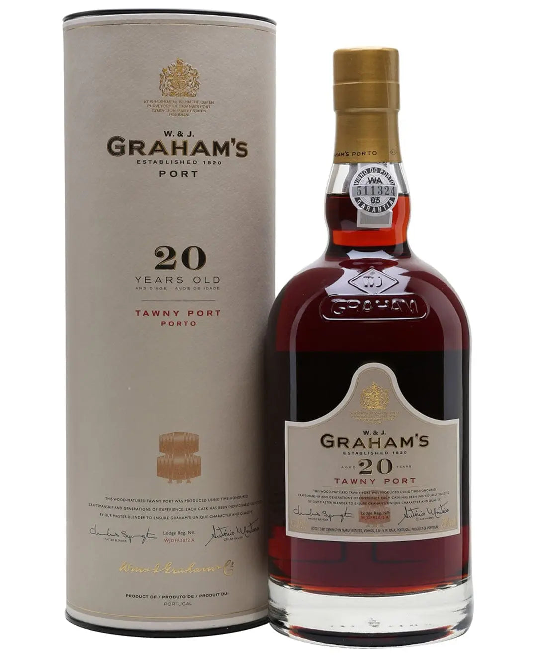 Graham's 20 Year Old Tawny Port, 75 cl Fortified & Other Wines 5010867410329