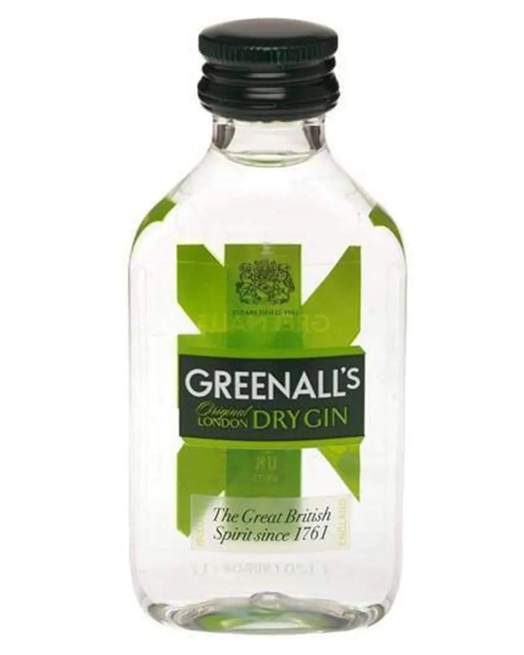 Greenall's London Dry Gin Miniature, 5 cl Spirit Miniatures
