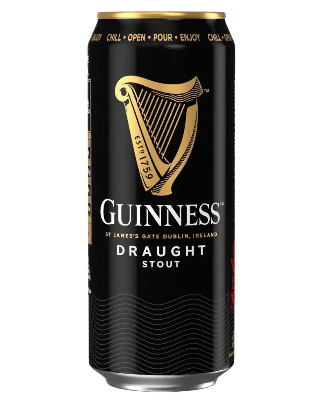 Guinness Draught Beer Can Multipack, 10 x 440 ml BBE 28/04/2023 Beer 5000196000636