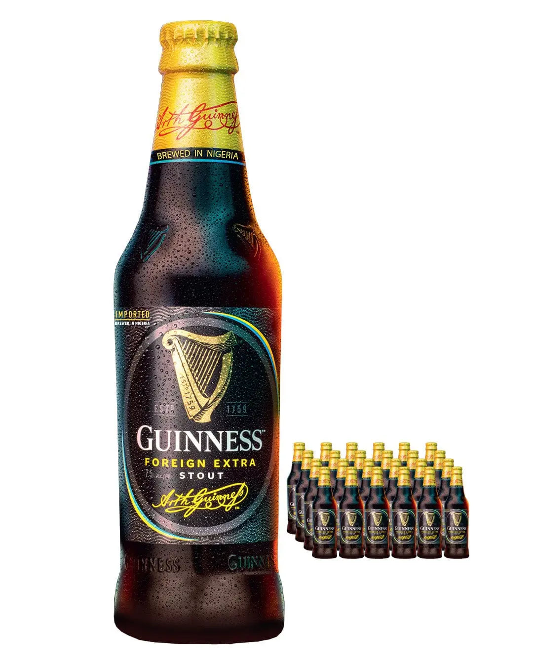 Guinness Foreign Extra Stout Beer Bottle Multipack, 24 x 330 ml Beer 5000213000144