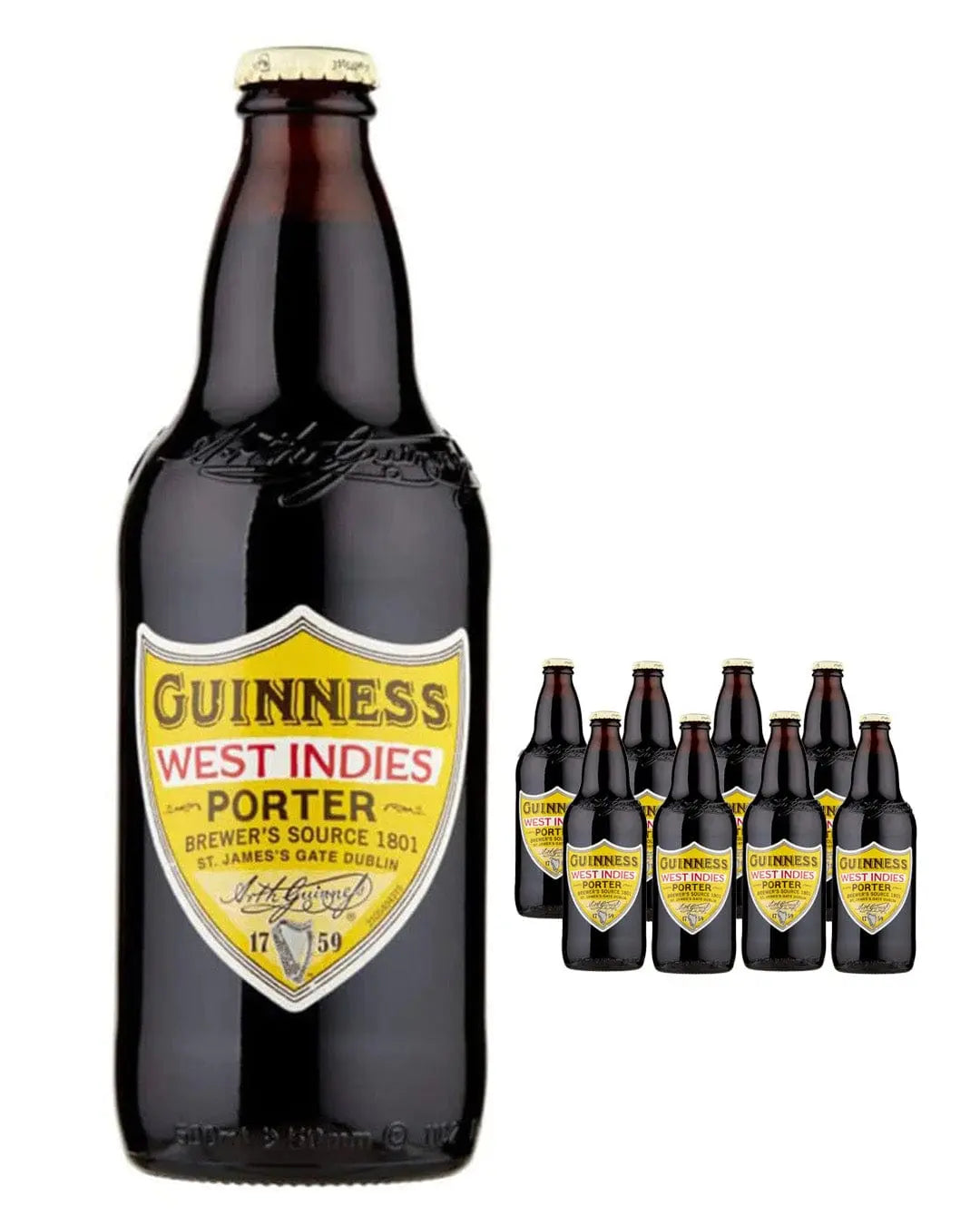 Guinness West Indies Porter Beer Multipack, 8 x 500 ml Beer