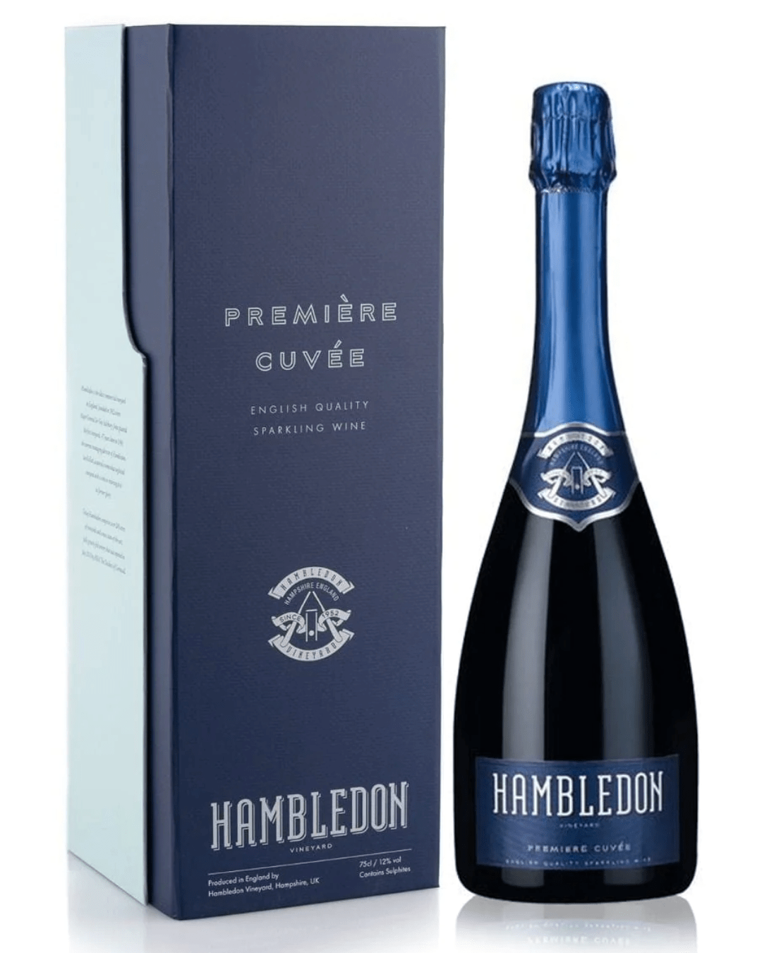 Hambledon Premiere Cuvee Champagne Gift Box, 75 cl Champagne & Sparkling