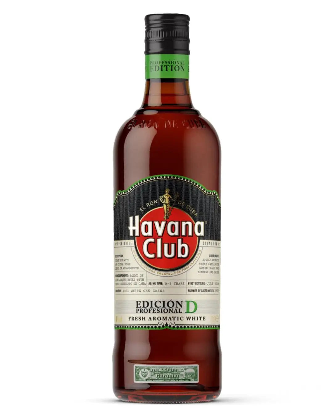 Havana Club Professional Edition D Rum, 70 cl Rum