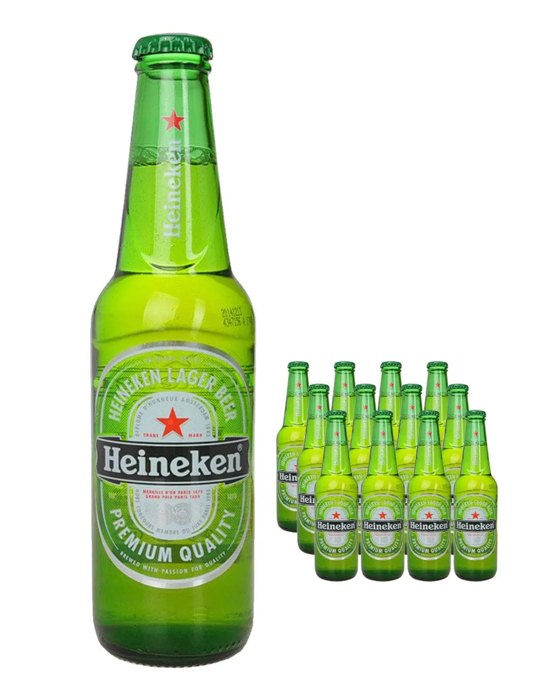 Heineken Premium Lager Beer Bottle Multipack, 12 x 650 ml BBE 31/08/2023 Beer 8712000022679