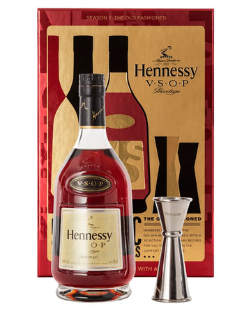 Hennessy Oh So Classic Cocktails Old Fashioned Gift Set, 70 cl Cognac & Brandy