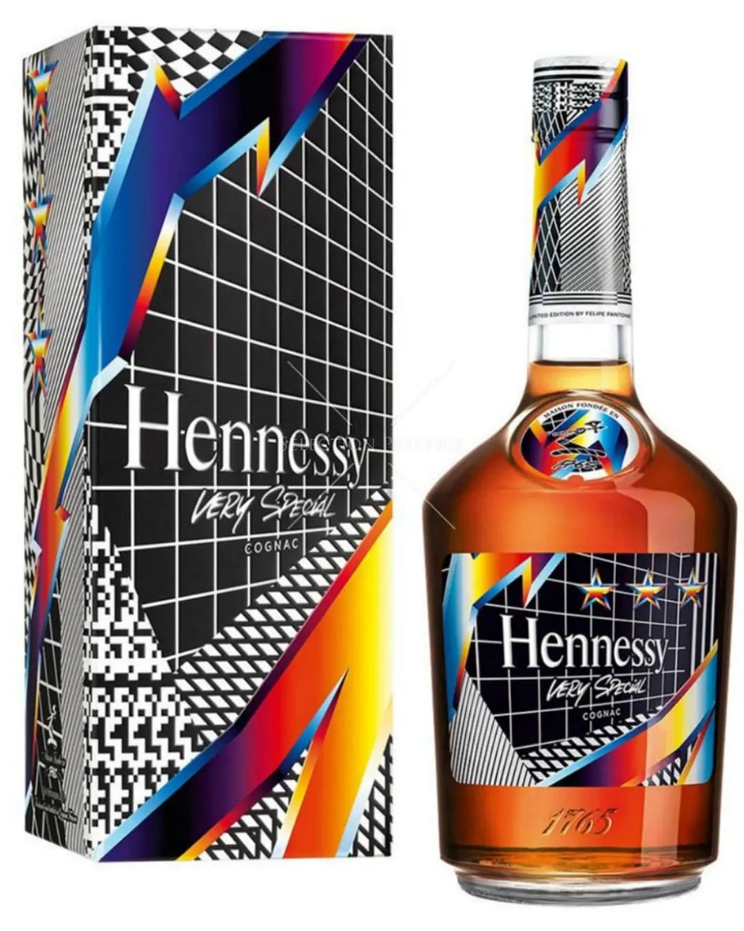 Hennessy Very Special Cognac Limited Edition by Felipe Pantone, 70 cl Cognac & Brandy