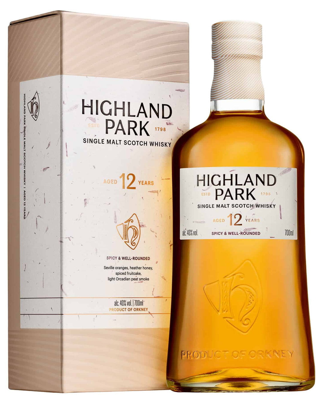 Highland Park 12 Year Old Single Malt Whisky, 70 cl Whisky 5010314570101