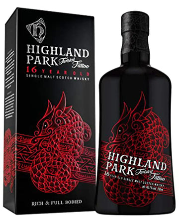Highland Park 16 Year Old Twisted Tattoo Single Malt Scotch Whisky, 70 cl Whisky 5010314307837