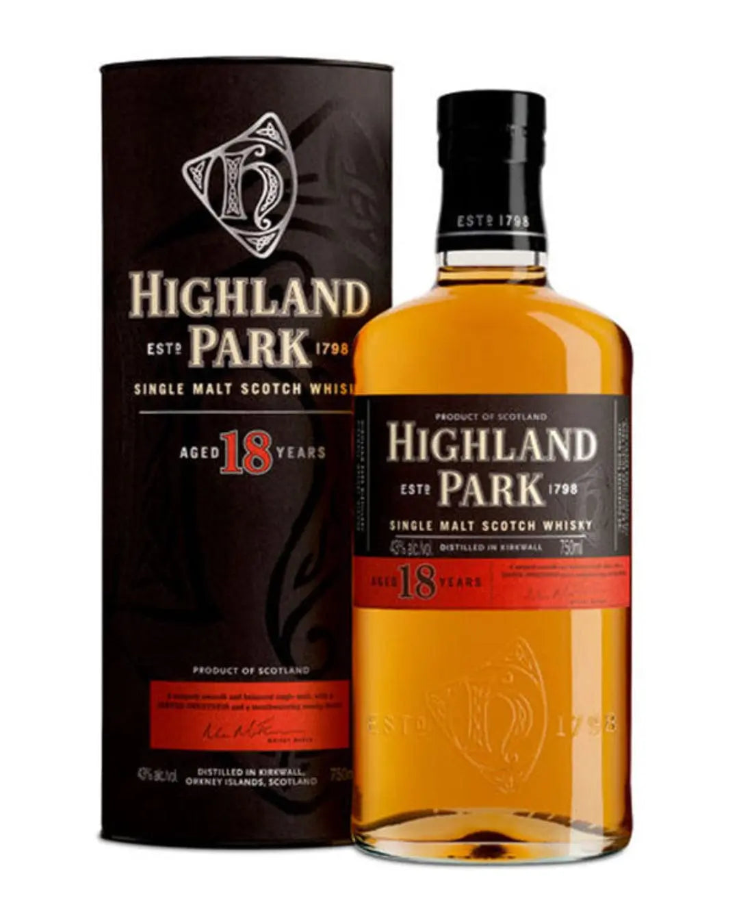 Highland Park 18 Year Old Scotch Whisky, 70 cl Whisky 5010314005108