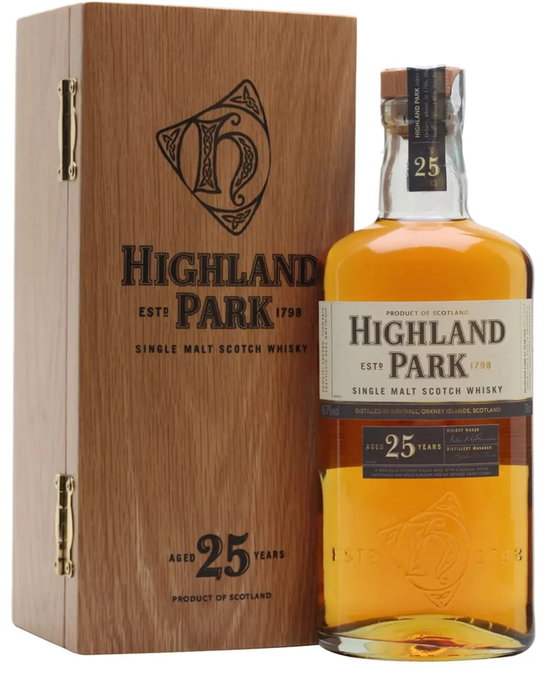 Highland Park 25 Year Old Malt Whisky, 70 cl Whisky 5010314300074