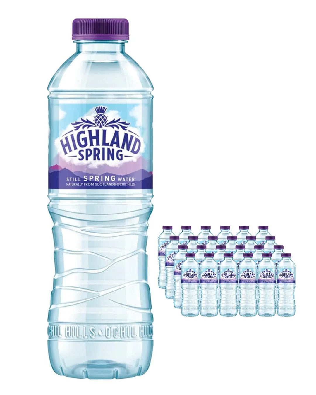 Highland Spring Still Mineral Water Multipack, 24 x 500 ml Water