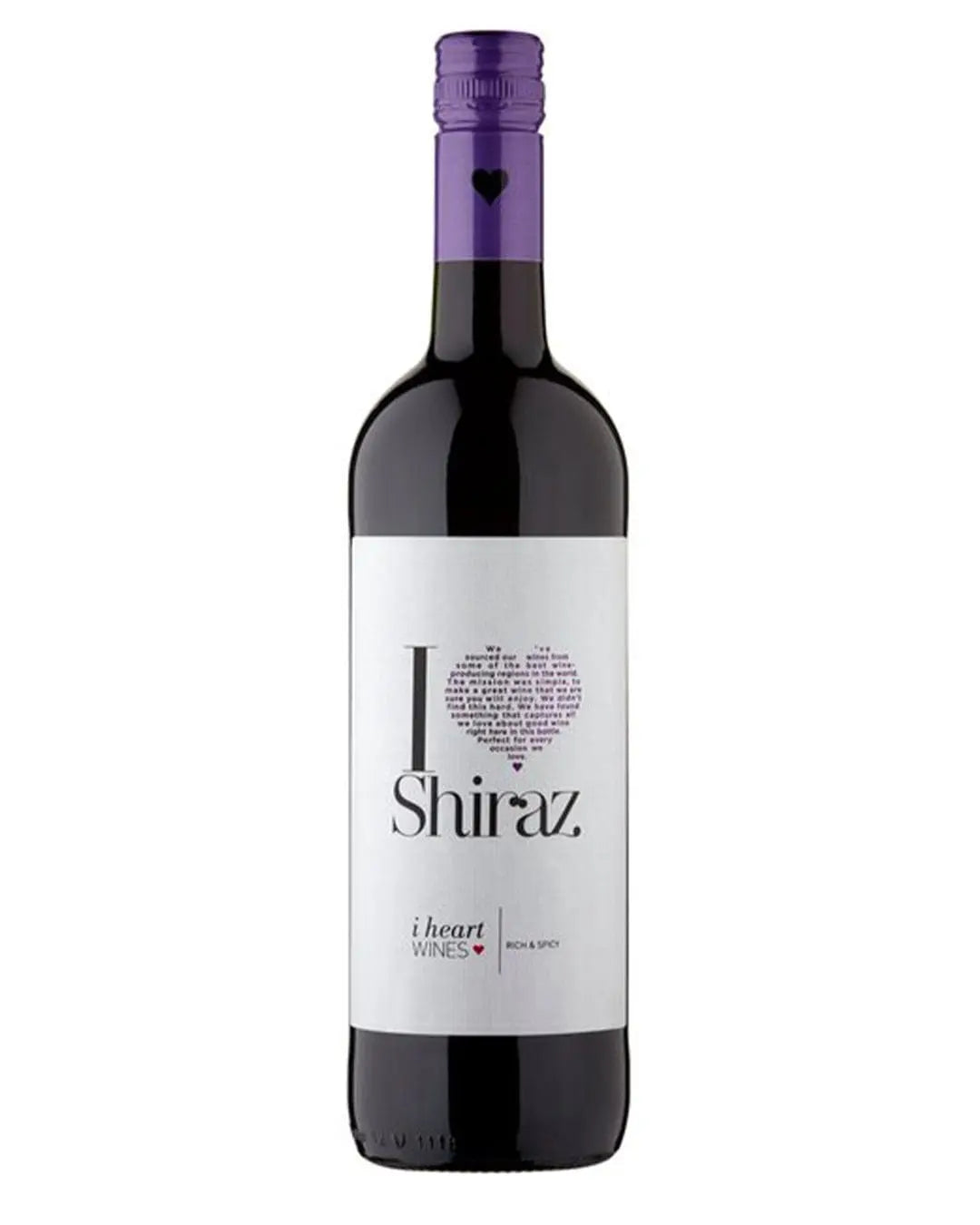 I Heart Shiraz, 75 cl Red Wine