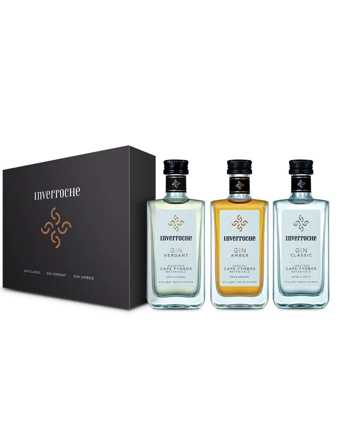 Inverroche Luxury Gin Miniature Gift Set, 3 x 5 cl Spirit Miniatures 6009900405339