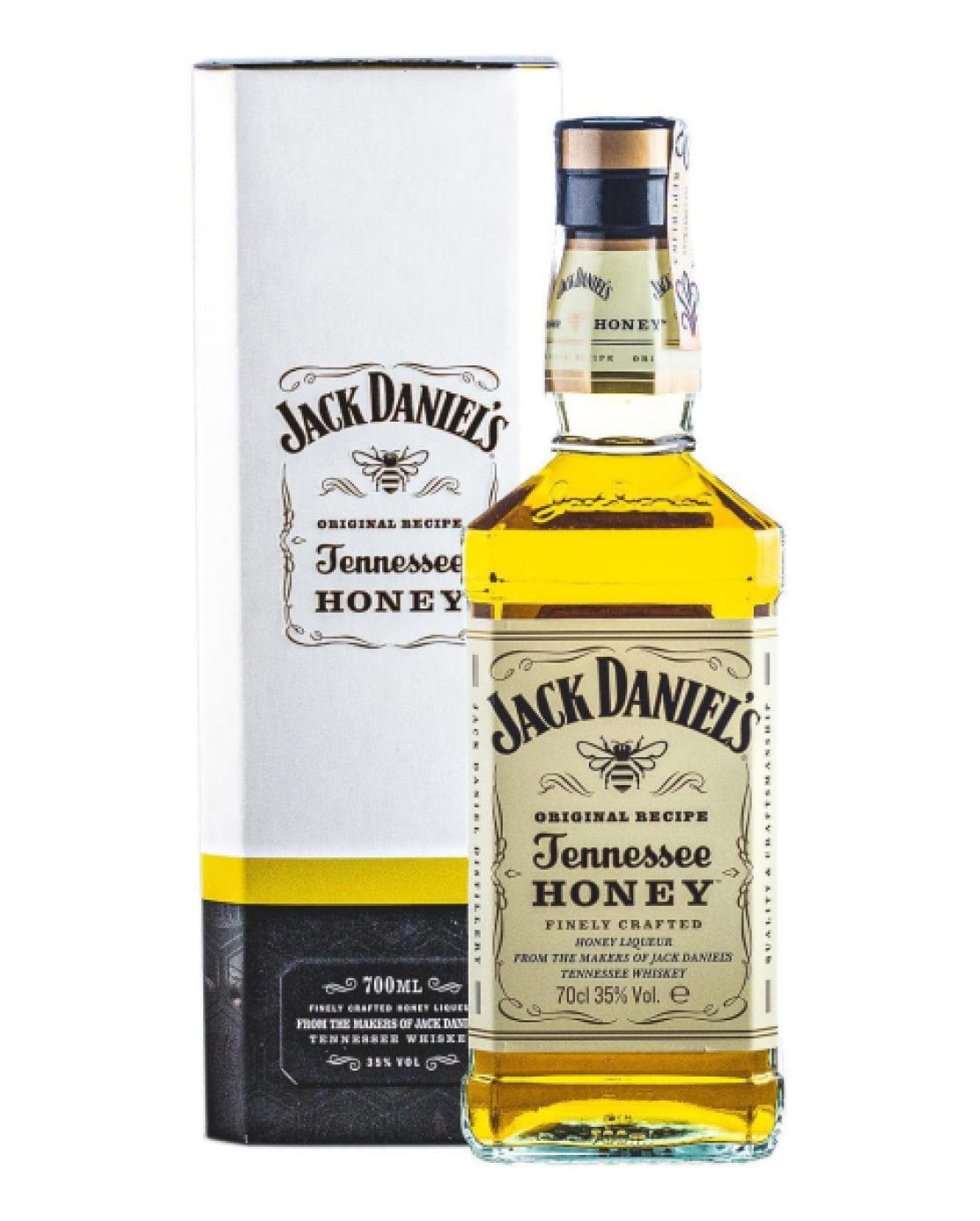 Jack Daniel's Tennessee Honey Whiskey Gift Tin, 70 cl – The Bottle Club