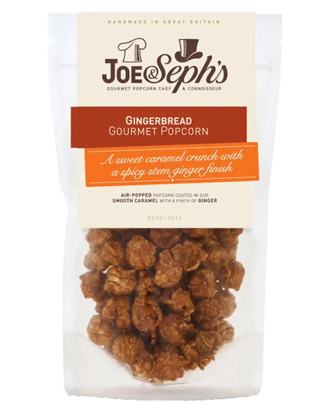 Joe & Seph's Gingerbread Popcorn, 30 g Popcorn
