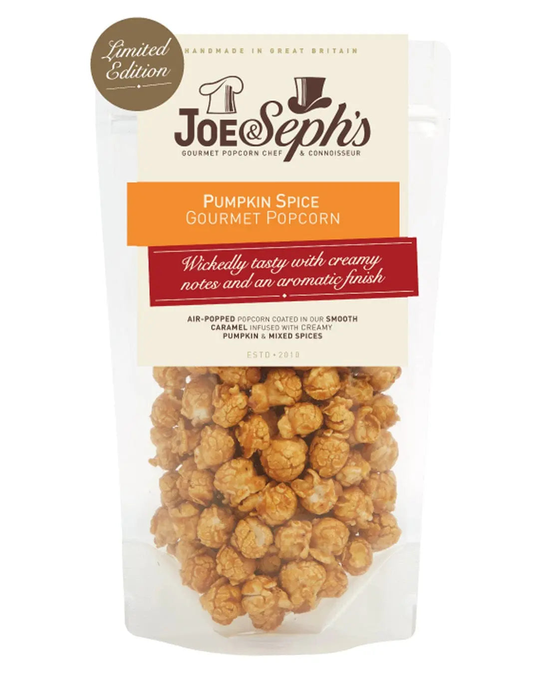 Joe & Seph's Pumpkin Spice Popcorn, 30 g Popcorn