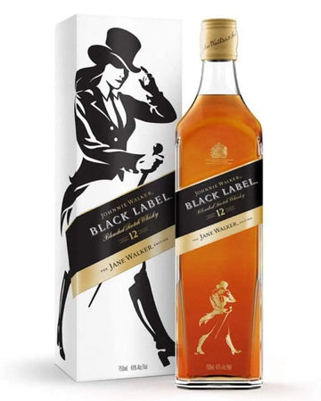 Johnnie Walker Black 12 Year Old - Jane Walker Whisky, 75 cl Whisky 88076182547
