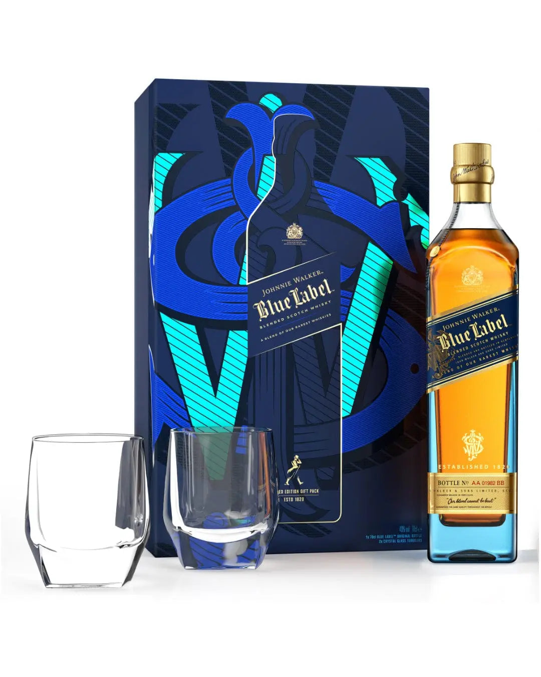 Johnnie Walker Blue Label Gift Pack, 70 cl Whisky