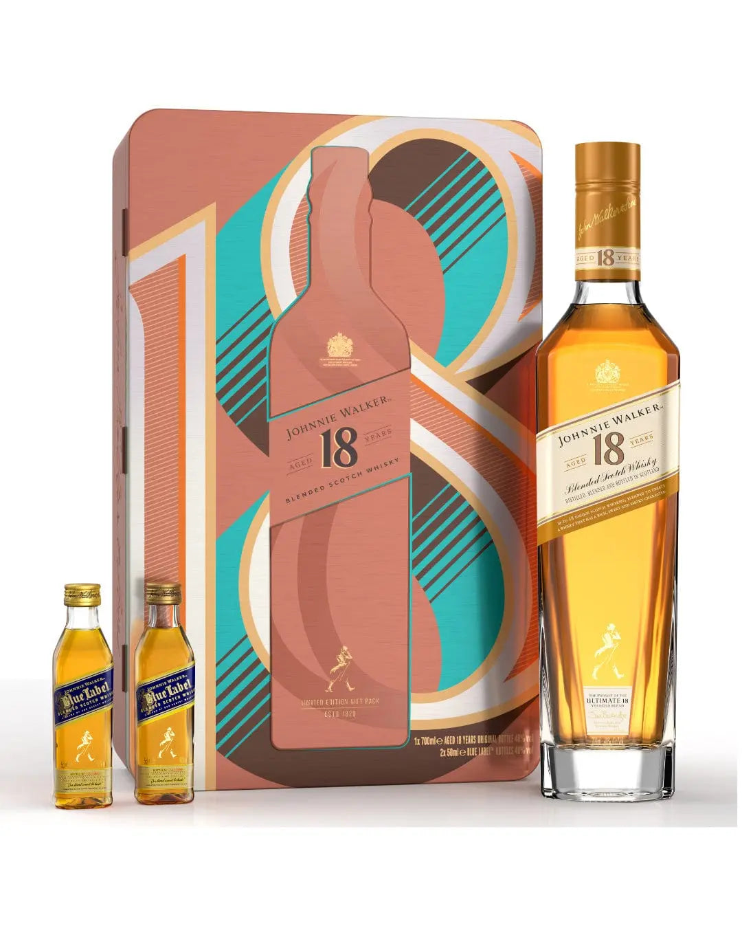 Johnnie Walker Gold Label Reserve With 2 Miniature Gift Pack, 70 cl Whisky
