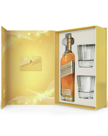 Johnnie Walker Gold Whisky Gift Set, 70 cl Whisky 5000267123974