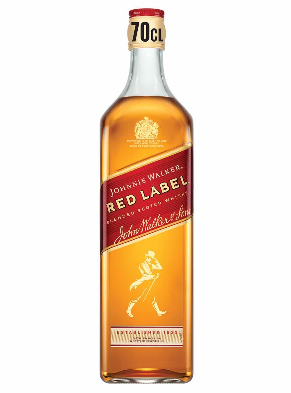 Johnnie Walker Red Label Whisky, 70 cl Whisky 5000267014203