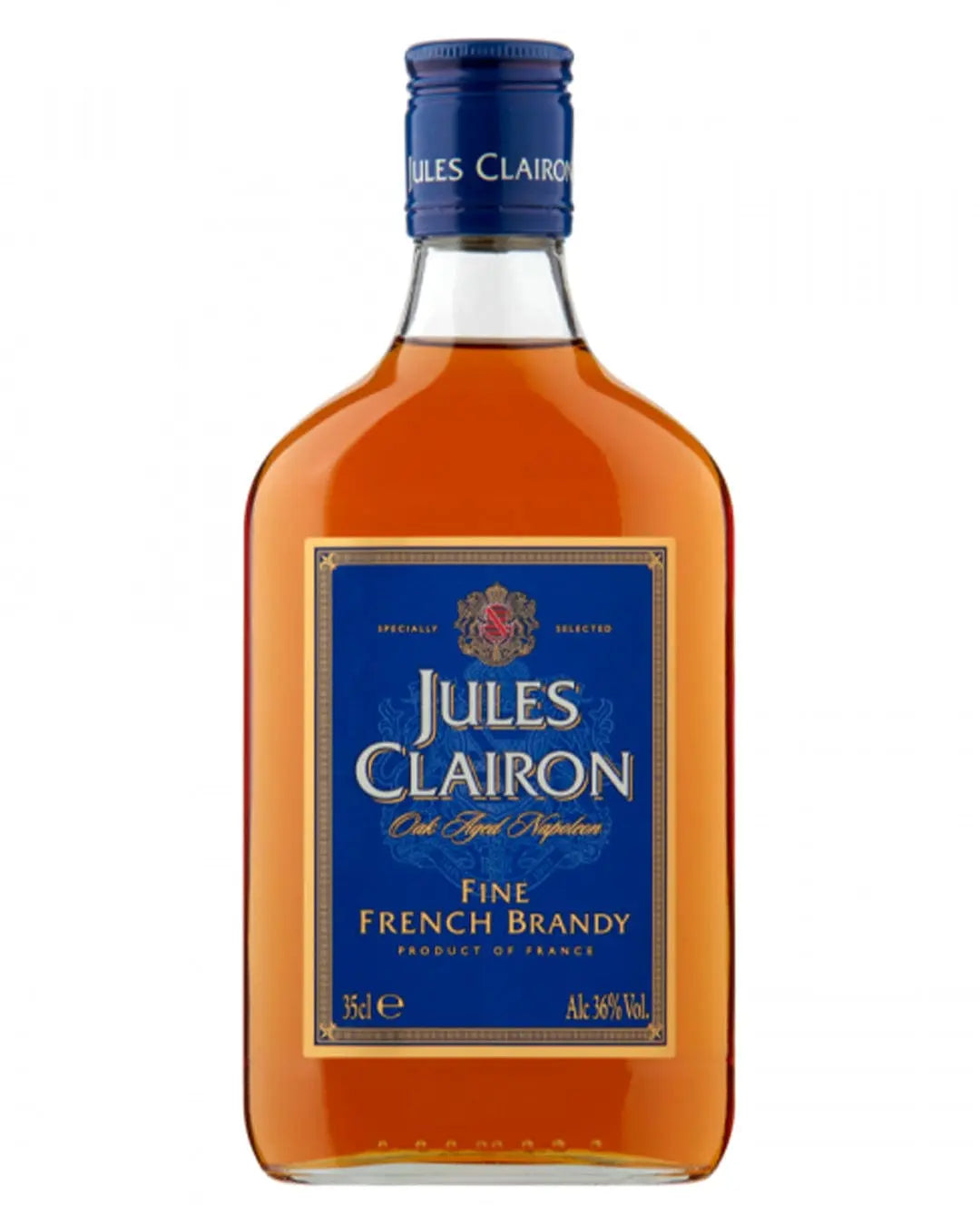 Jules Clairon V.S.O.P. Brandy Half Bottle, 35 cl Cognac & Brandy 5010375441242