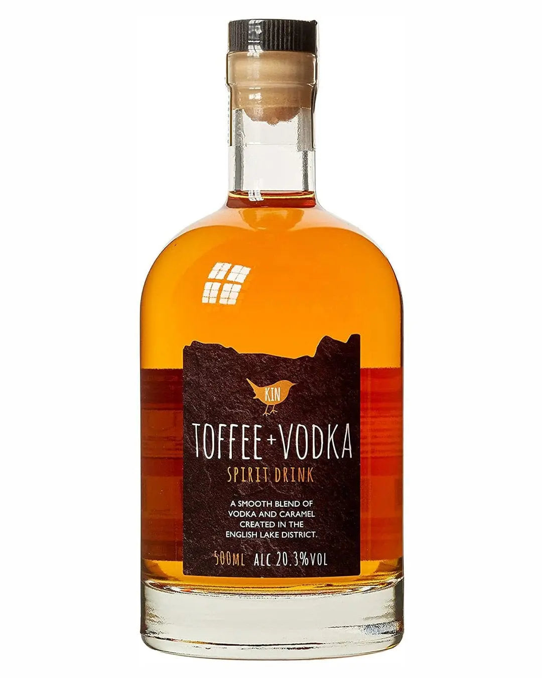 Kin Toffee Lemon Buy Kin Toffee Vodka, 50 cl online at The Bottle Club