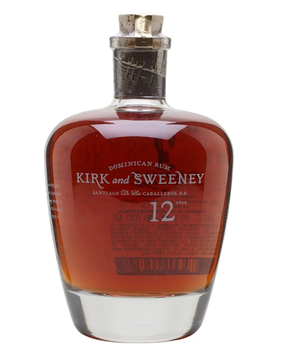Kirk & Sweeney 12 Year Old Rum, 70 cl Rum 856442005086