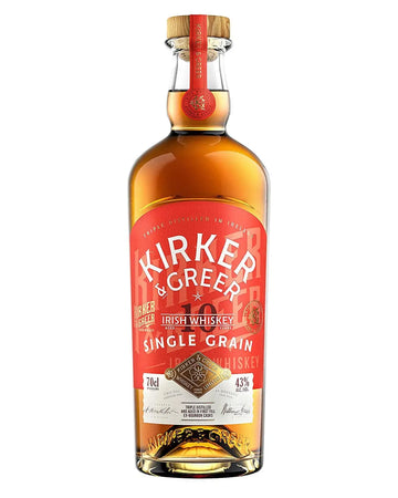 Kirker & Greer 10 Year Old Single Grain Irish Whiskey, 70 cl Whisky 5060434131027