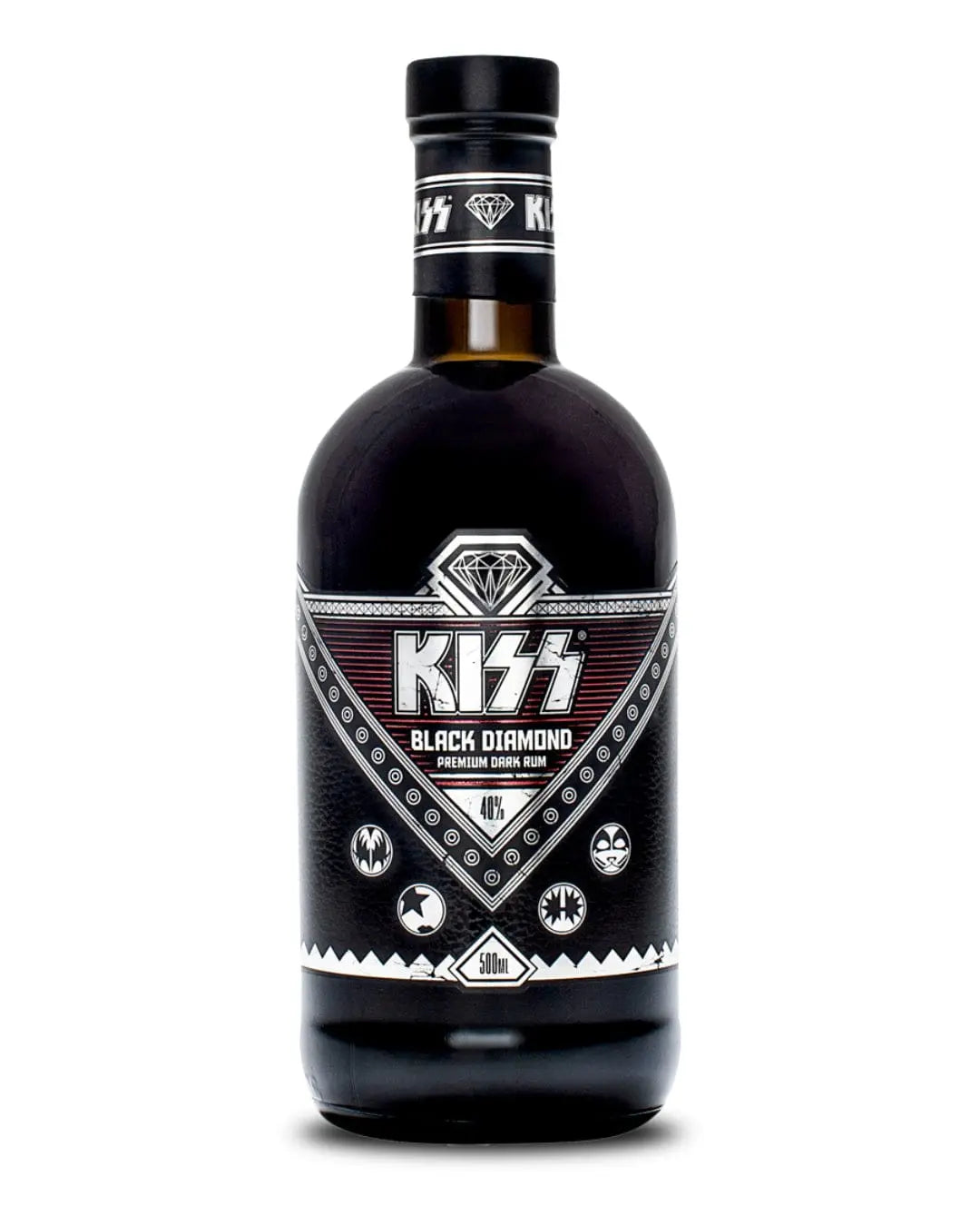 Kiss Black Diamond Rum, 50 cl Rum