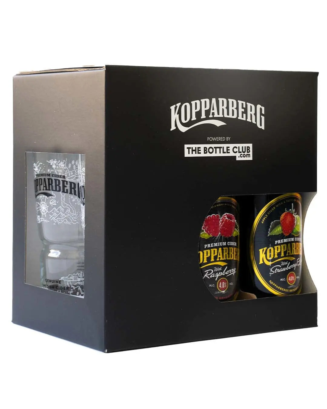 Kopparberg 4 Mix Cider, 500 ml & Glass Gift Box Cider