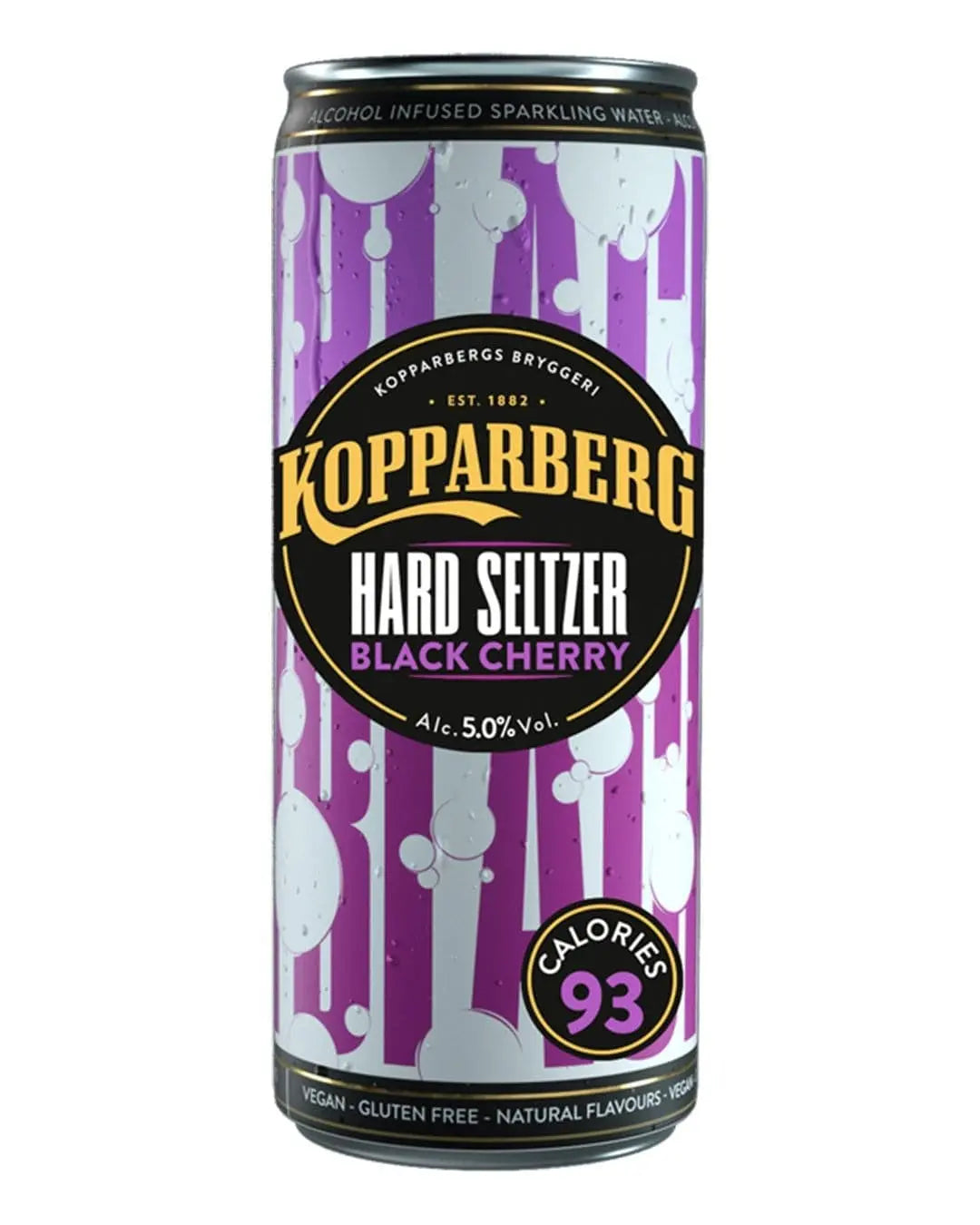Kopparberg Black Cherry Hard Seltzer Premixed Can, 330 ml Ready Made Cocktails 7393714646309