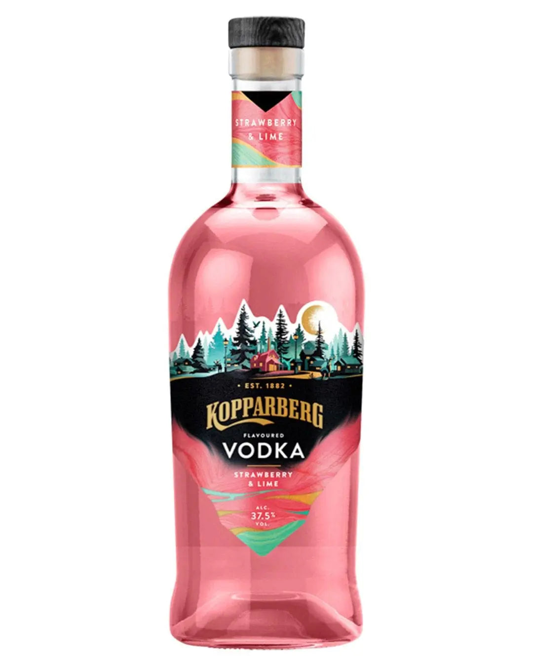 Kopparberg Strawberry & Lime Premium Vodka, 70 cl Vodka 7393714009302