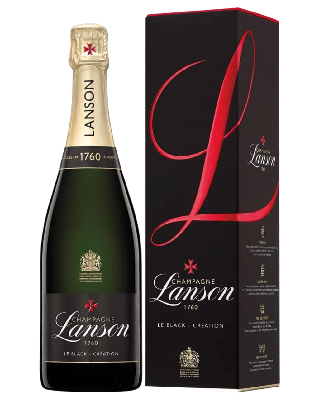 Label Gift Box Champagne