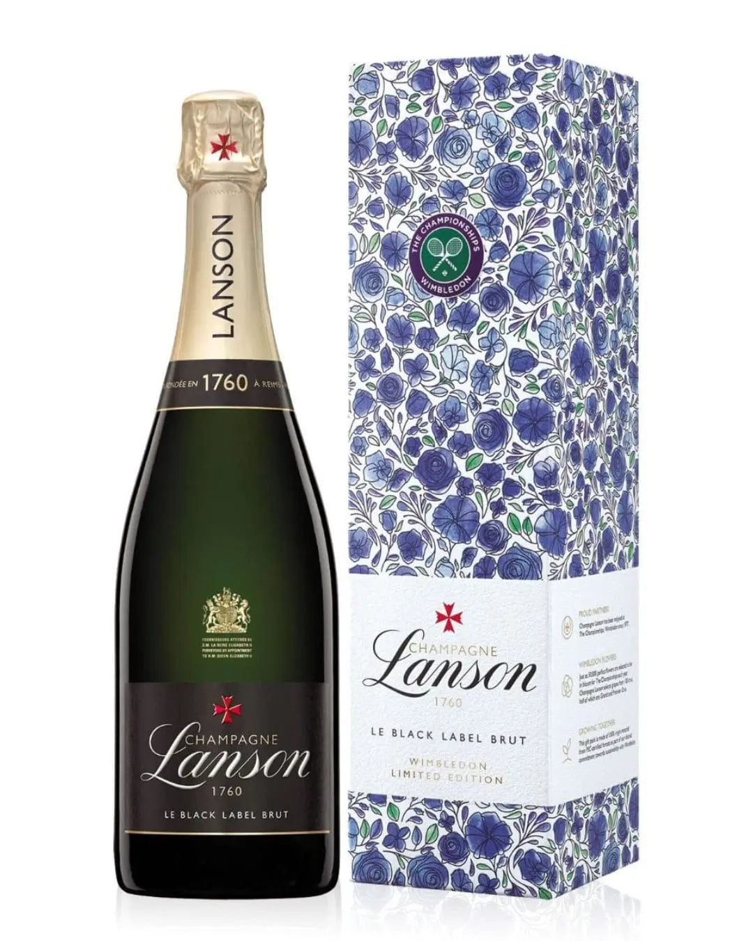 Lanson Le Black Label Wimbledon Gift Box 2023, 75 cl Champagne & Sparkling 3029440008688