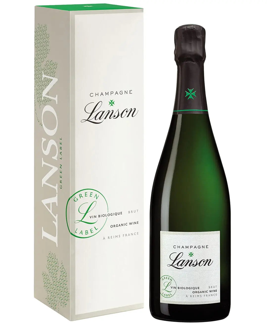 Lanson Organic Green Label Champagne Gift Box, 75 cl Champagne & Sparkling 3029440006356