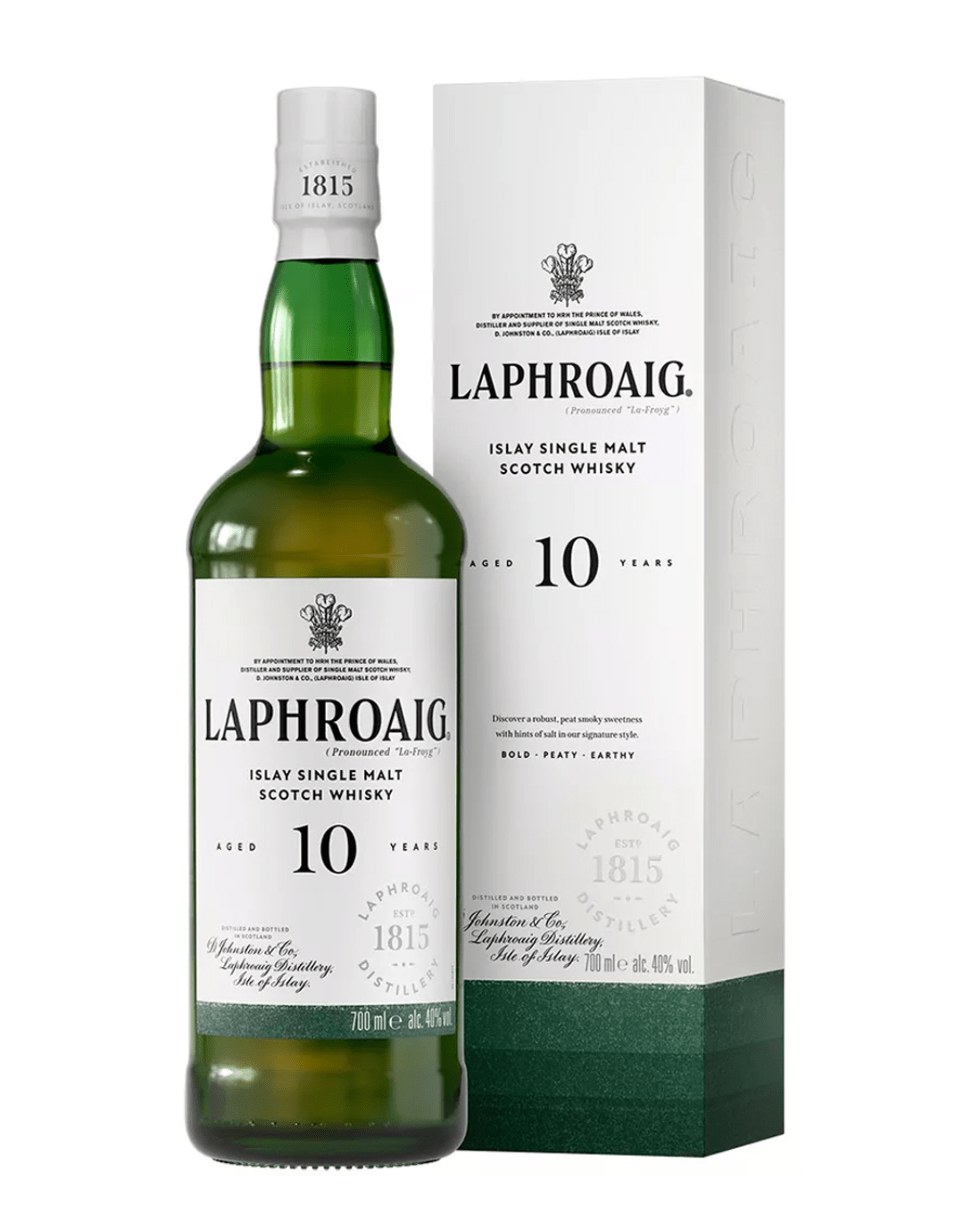 Laphroaig 10 Year Old Malt Whisky, 70 cl Whisky 5010019640260
