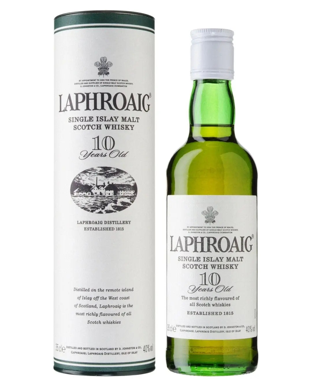 Laphroaig 10 Year Old Malt Whisky Half Bottle, 35 cl Whisky 5010019641526
