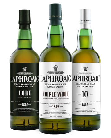 Laphroaig Whisky Trio, 3 x 70 cl Whisky 5010019636775