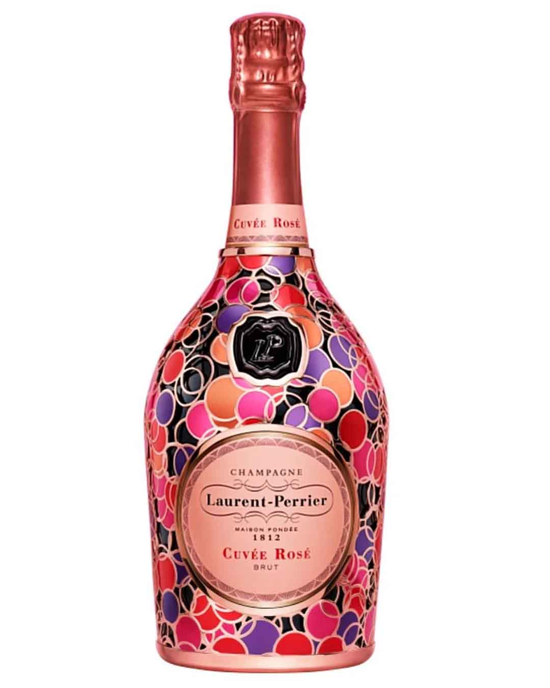 Laurent-Perrier Cuvée Rosé 2 Flute Set Champagne, 75 cl – The